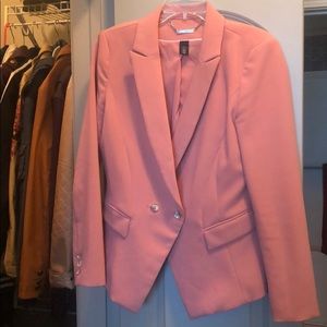 Pink White House Black Market blazer. Size 8